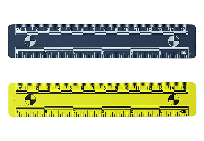 rulers 5 cm 2 inch